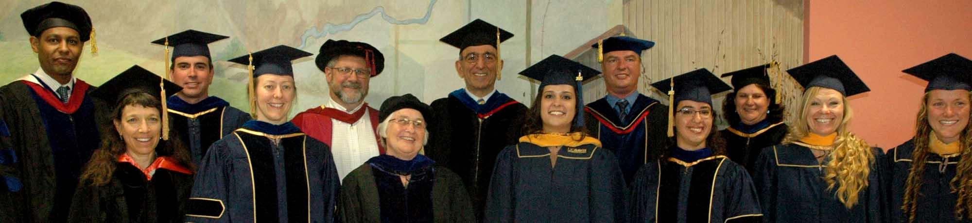 Graduation scene
